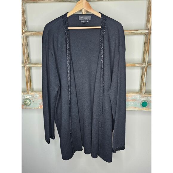 Cardigan Colette Mordo for Sadimara long style with beading size 3X - Picture 8 of 12